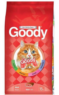 Goody Meat Etli Yetişkin 15 kg Kedi Maması kullananlar yorumlar